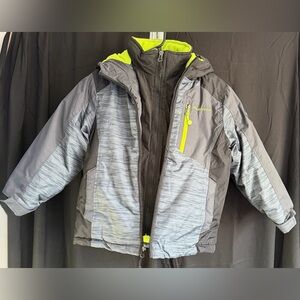 Weatherproof Winter Jacket Double Zip One Coat  Size XS (6/7)